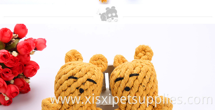 Cute mouse Models Cotton Pet Toys for Teath Dog Rope Toy